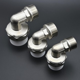Tất Cả Đồng Mạ Điện ppr Dây Ngoài Nam Chủ Đề Linh Hoạt Khớp 90 Độ Khuỷu Tay Tản Nhiệt Nóng Chảy 6 Điểm 25 Đến 3Cm 3Cm 32