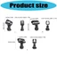 Niki Dễ dàng sử dụng Kẹp micro đính kèm Tương thích cho hầu hết các micrô tiêu chuẩn Kẹp để trang trí dòng công việc liền mạch