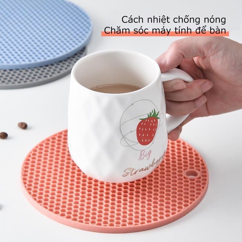 M7 Lót nồi silicon chống nóng chịu nhiệt đa năng-Miếng lót nồi MALAN