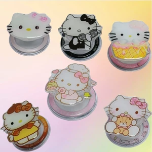 Giá đỡ từ tính Giá đỡ điện thoại từ tính Dễ thương Hello Kitty Cat Giá đỡ điện thoại dễ thương