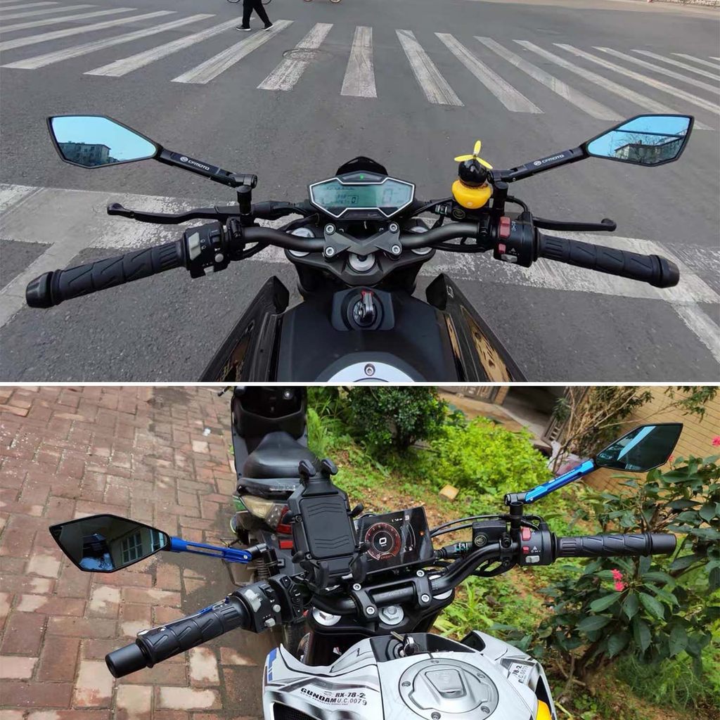Dành Cho Xe HONDA Click 125 150 V1 V2 V3 Nhôm Gương Chiếu Hậu Xe Máy Gương Bên