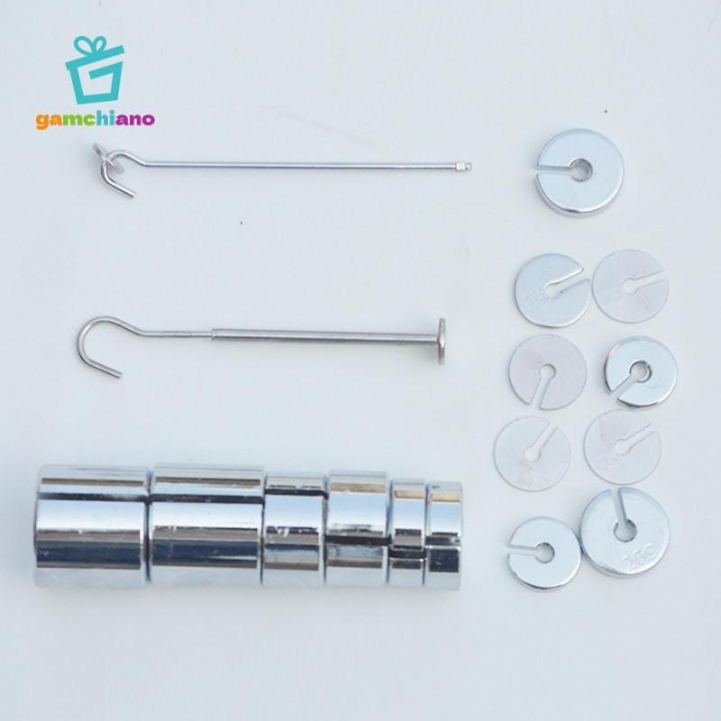 Bộ trọng lượng có rãnh gamchiano - Dụng cụ giáo dục - Chất liệu giảng dạy - Khối có rãnh đa năng