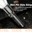 Đèn Pin Siêu Sáng 800M - Màn Hình LCD Hiển Thị Pin, Pin 1800mAh Dung Lượng Cao, Chống Nước Chuyên Dụng Cho Thám Hiểm