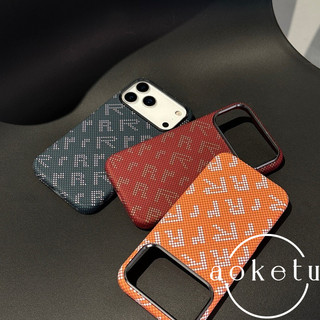 Thích hợp cho vỏ điện thoại iPhone 17 Promax họa tiết Kevlar chữ 17 vỏ cứng từ tính bao gồm tất cả vỏ bảo vệ chống rơi 16 / 15 / 14 / 13 / 12 vỏ bảo vệ sang trọng nhẹ