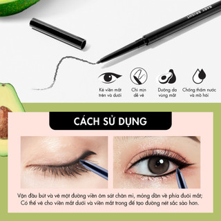 Bút kẻ mắt 2 in 1 Baby Bright Tiny & Slim Liner 0.1g