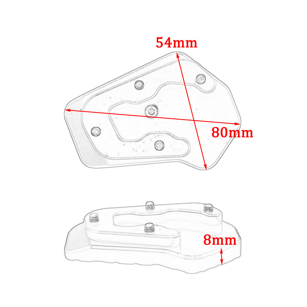 Dành Cho Xe BMW F900XR F 900XR F900 R 2020 2021 2022 2023 Phụ Tùng Xe Máy Phanh Phía Sau Đòn Bẩy Bàn Đạp Mở Rộng Chân Mở Rộng Mở Rộng Chân Bên Đứng Phóng To Tấm Miếng Lót Chân Đế