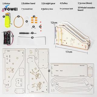 YOWEI Sáng Tạo Bằng Gỗ Cơ Thang Máy 3D Xếp Hình Mô Hình DIY Lắp Ráp Bộ Đồ Chơi Cho Trẻ Em Khoa Học Quà Tặng Trang Trí Phòng VN