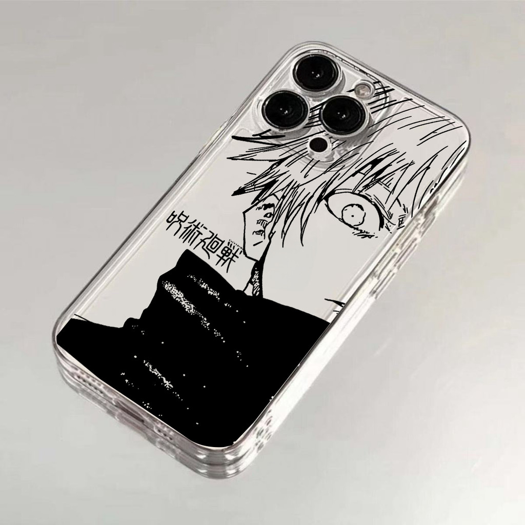 Phim Hoạt Hình Anime Jujutsu Kaisen Gojo Satoru Vỏ Điện Thoại Cho HUawei Magic 7 Lite Nova 3i 6se 5T 7i 7se 9se P30 Pro P40 Lite Y9 Prime 2019 Clear Ryomen Sukuna Thời Trang Trong Suốt