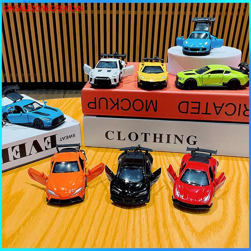Ons Xe Móc Khóa Sáng Tạo Mô Phỏng Mini Thể Thao Xe Móc Khóa Mặt Dây Chuyền Móc Khóa Sáng Tạo Đồ Trang Trí Hoạt Hình Schoolbag Xe Mặt Dây Chuyền Tại