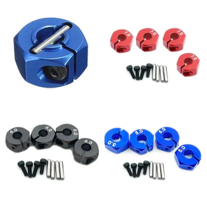 4 Kim Loại Hợp Kim Nhôm 5 / 6 / 7 Mm Dày Bánh Xe Vành Lục Giác Bộ Chuyển Đổi 12MM HSP HPI Tamiya Sakura Tất Cả 1 / 10 RC Xe 94123 94122 CS D4