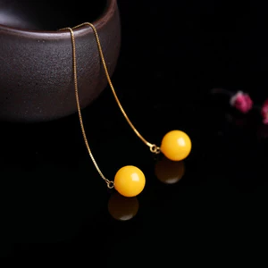 Bông tai sáp ong dát bông tai nữ thế hệ thứ hai Trang sức