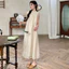 Trang phục bà bầu Mùa hè Tính khí mỏng hơn Váy thường ngày