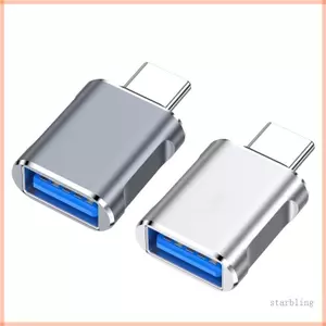Star Metal USB sang Type C Bộ chuyển đổi phích cắm và chạy Adapter Kết nối USB Ngoại vi làm bàn phím Chuột Thiết bị di động