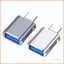 Star Metal USB sang Type C Bộ chuyển đổi phích cắm và chạy Adapter Kết nối USB Ngoại vi làm bàn phím Chuột Thiết bị di động