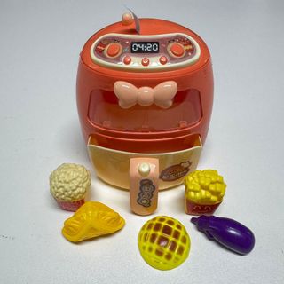 Mini Air Fryer Dễ Thương Vui Chơi Nhà Mô Phỏng Phiên Bản Mini Thực Phẩm Trẻ Em Nhà Bếp Handmade Đồ Chơi diy