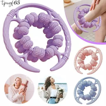 Con lăn Massage 32 bánh TPWGF65, giảm mệt mỏi 360°Thiết bị mát xa chân Massage toàn diện, Con lăn cơ tiện dụng Vòng tăng cường tuần hoàn Vòng kẹp Máy mát xa chống cellulite