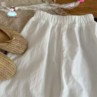 Quần ống rộng cho bé gái – Cotton mềm thoáng mát, phối bèo dễ thương, chống muỗi mặc hè