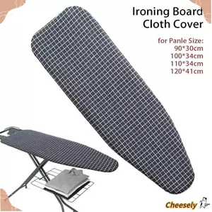 CHEESELY 1 Cái Tấm chắn nhiệt bằng sắt, Đệm bông dày có viền đàn hồi Tấm ủi, Vỏ vải Vỏ ủi chống bẩn đa năng cho bàn ủi