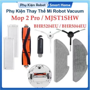 Phụ kiện Thay Thế Robot Mi Robot Vacuum Mop2 Pro Đen & Trắng, Các Model: MJST1SHW, BHR5204EU & BHR5044EU