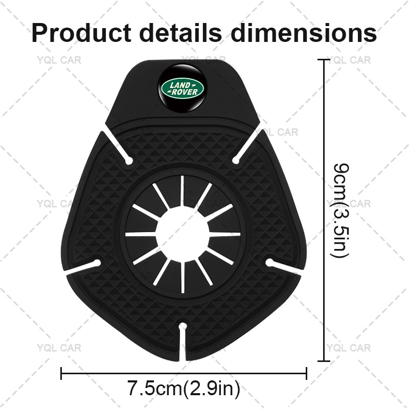 1 / 2 Chiếc Khăn Lau Xe Cánh Tay Đáy Lỗ Bảo Vệ Bao Ngăn Ngừa Mảnh Vỡ Rơi Vào Cho Land Rover Range Rover Velar Defender Discovery