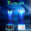 Đèn Led lốc xoáy usb Nhiều màu sắc thay đổi không khí Đèn ngủ sáng tạo Tắt tiếng Trang trí Đèn nhỏ COA0