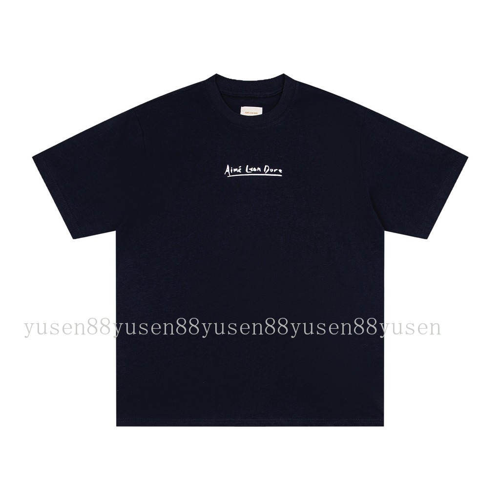 Chất Lượng Cao Phong Cách Mới Ai88 Leo8D88e8 Street Loose Casual Cotton Nguyên Chất Áo Thun Tay Ngắn