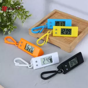 CMinYP Mini Điện Tử Tam Giác Đồng Hồ Kỹ Thuật Số Hiển Thị Thời Gian Quà Tặng Cho Nam Nữ Học Sinh Thi Clo Treo Móc Khóa Vinh Quang