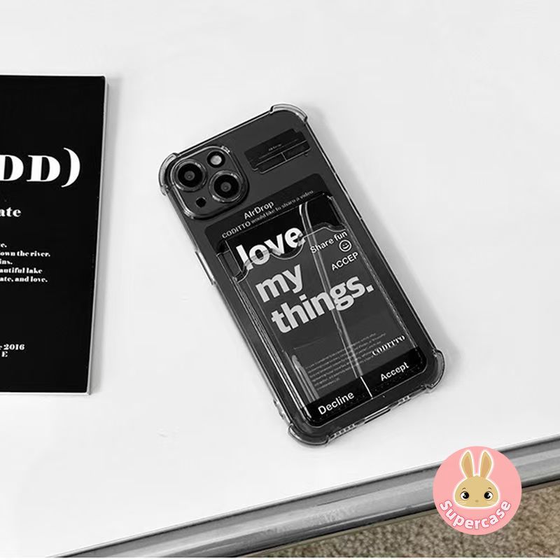 Ốp Điện Thoại Đựng Thẻ Đơn Giản Cho Realme C67 C65 C63 C61 C55 C53 C51 C35 C33 C33S C31 C30 C30S C11 5G 4G Vỏ Bốn Góc Trang Web Trong Suốt Chống Rơi Vỏ Mềm