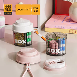 Ngăn Đóng Gói Hộp Đựng Thuốc Di Động Du Lịch Mini Di Động