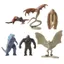 Bán chạy Godzilla vs King Kong 2 King of Monsters Ba đầu Đồ chơi trẻ em Mô hình trang trí hình Quà tặng trang trí