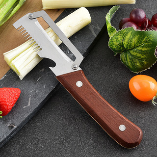 Thép không gỉ Xẻng Hành Dụng Cụ Tiện Dụng Gia Đình Đa Năng Cắt Rau Mực Cắt Hoa Nhà Bếp Dao Nhỏ Hành Sắc Thái Pa