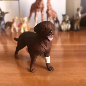Đức Sile Labrador Chó Chó Động Vật Mô Hình Đồ Chơi Trẻ Em Giáo Dục Sớm Khai Sáng Nhận Thức