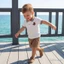 Bộ trang phục mùa hè cho bé trai Áo thun thêu gấu ngắn tay + Quần Short Bộ quần áo trẻ mới biết đi