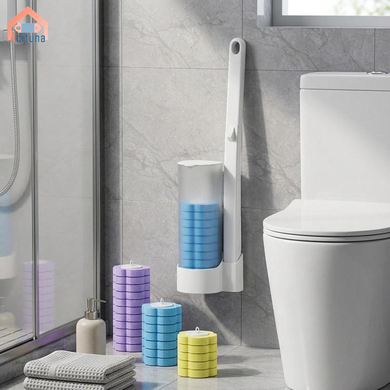 18x Bàn Chải Nhà Vệ Sinh Thay Thế Đầu Bụi Miếng Lót Cho Chậu Rửa Nhà Lau Nhà Bể Bơi