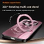 Ốp Điện Thoại Cho Huawei Mate 80 Pro Max / Mate 40 50 60 70 Pro Plus 70 Air Từ Mạ Điện Matte Vỏ Kim Loại 360 Vô Hình Giá Đỡ Ống Kính Bảo Vệ