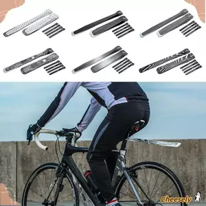 FENDER Chassi Chắn BùnCHEESELY Cho Xe Đạp, Màu Đen Chất Lượng Cao, Dành Cho Phía Trước Và Sau, Bảo Vệ Bùn Hiệu Quả