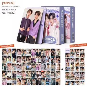 92 Chiếc Thái BL TEEPOR Thiệp Chúc Mừng Thẻ Nhỏ Hình Ảnh Ngoại Vi Bộ Sưu Tập Thẻ Ảnh Dán LOMO Thẻ Quà Tặng Sinh Nhật