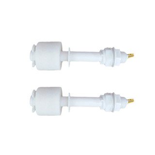 Công tắc phao nhựa PP Bộ điều khiển mực nước Đồng hồ đo mức chất lỏng Công tắc cảm biến mỏ vịt nhỏ Loại 12 / 24 / 220V