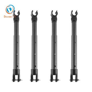 Dovewill Di Động Cắm Trại Xe Đẩy Bàn Hỗ Trợ Ống Có Thể Điều Chỉnh Chiều Cao Chân Cho Dã Ngoại Gấp Đồ Nội Thất Phụ Kiện