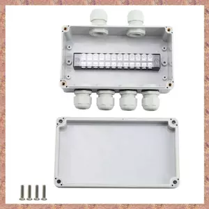 1 Hộp Nối Chống Thấm Nước IP66 2 Trong 4 Ra Hộp Điện Chống Thấm Nước Nhựa Cho Đường Kính Dây 4-8 mm (R F C V)