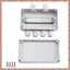 1 Hộp Nối Chống Thấm Nước IP66 2 Trong 4 Ra Hộp Điện Chống Thấm Nước Nhựa Cho Đường Kính Dây 4-8 mm (R F C V)
