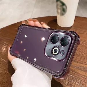 Thích hợp cho truyền âm thanh Vỏ điện thoại TECNO SPARK 20C Vỏ bảo vệ trong suốt Vỏ bốn góc Túi khí chống sốc