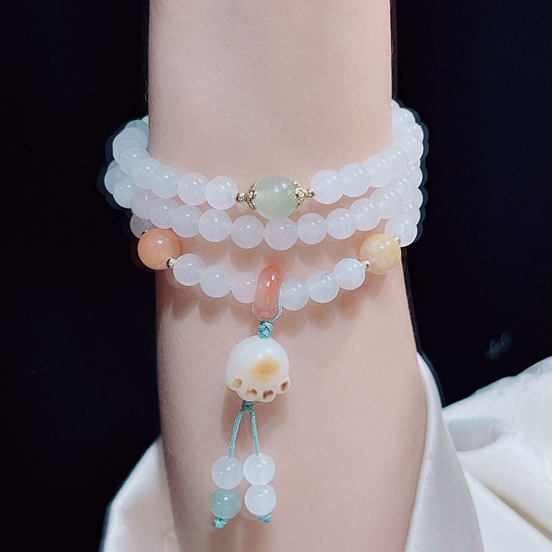 Vòng tay ngọc bích phong cách Trung Quốc cổ điển