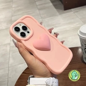 Ốp Điện Thoại 3D Love Wave Cho Samsung Galaxy A54 A53 A25 A52 A52s A51 M40s A50s A30S A35 A36 A56 A34 A33 A32 A31 5G 4G Vỏ Mềm Mờ Chống Sốc Hoạt Hình Dễ Thương
