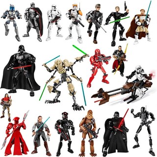 Darth Vader Stormtrooper StarCraft Doll Khối xây dựng Đồ chơi Đồ chơi trẻ em