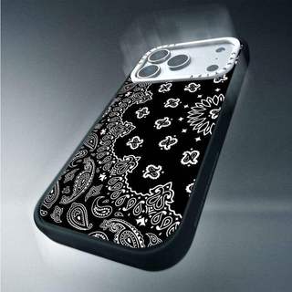 CASECASE X Họa Tiết Bí Ẩn Ốp Lưng Máy Ảnh Màu Trắng Vòng Phiên Bản Mờ Đen Cứng Hút Từ Tính Tác Động Dành Cho Apple IPhone 13 14 15 16 17 Pro Max Air Plus Có Hộp