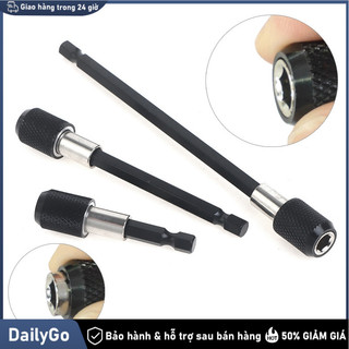 Đầu nối dài lục giác cho máy vặn vít, tự khóa， Đầu Nối Bắn Vít，Thanh Nối Dài，Tự Động ，Bộ 3，Mũi Khoan