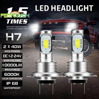 [Fernweh] Đèn pha Led Canbus H7 Bóng đèn LED Lo Beam 6000K IP 68 CSP 3570 Chip LED [MỚI]