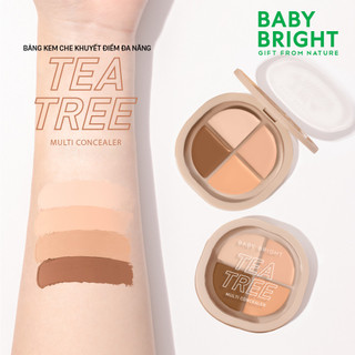 Bảng Kem Che Khuyết Điểm Đa Năng Baby Bright Tea Tree Multi Concealer 8.8g
