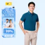 Áo polo nam YODY ponte roma cool dáng suông co giãn, đàn hồi chạm mát tức thì MAPO25S051